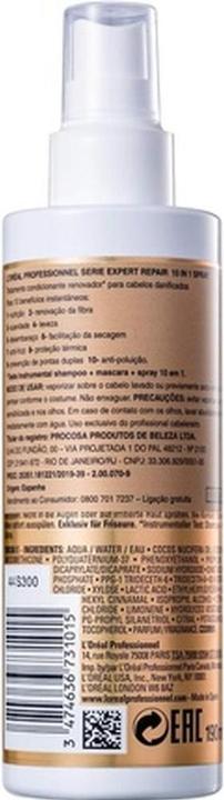 Produktbild L'Oréal Professionnel Série Expert Absolut Repair - Repair 10in1 Perfecting Multipurpose Spray (Körpercreme, 190 ml)