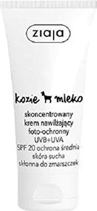 Produktbild Ziaja Goat'S Milk Spf20 Concentrated Face Moisturizing Cream Score Dry Prone To Wrinkles 50Ml (Körpermilch, 50 ml)