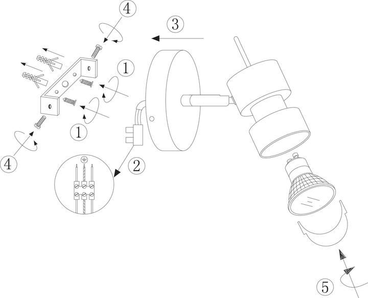 Produktbild Steinhauer Natasja LED (350 lm, GU10)