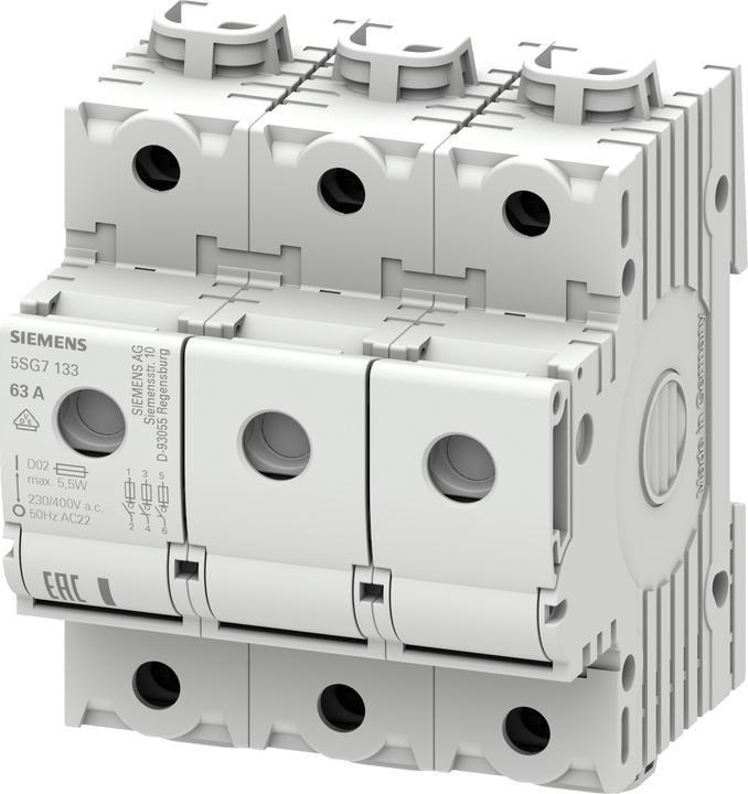 Actual product image Siemens MINIZED, Switch disconnector with Fuse