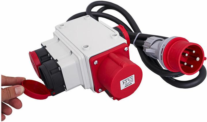 Ekström CEE16A/3xT25 power distributor (3x, Type 25)