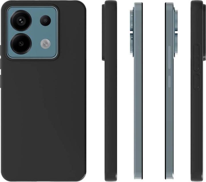 Immagine prodotto Cover-Discount Xiaomi Redmi Note 13 Pro - Custodia in gomma siliconica nera (Xiaomi Redmi Note 13 Pro 5G)