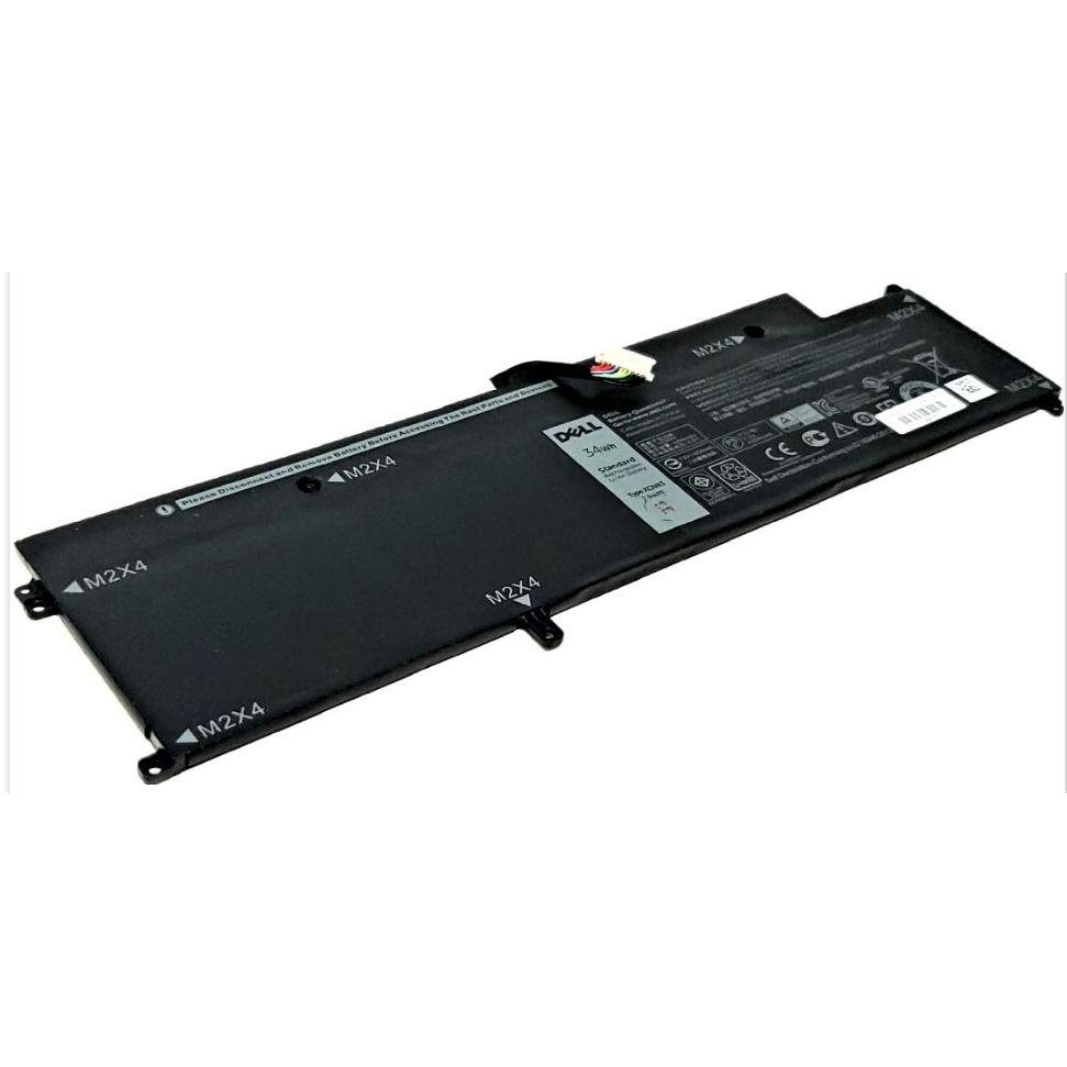 Dell Batterie BTRY PRI 34WHR 4C SIMPLO (4 Zellen, 4500 mAh), Notebook Akku, Schwarz
