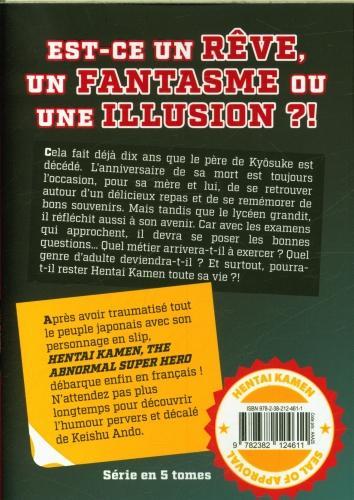 Actual product image Hentai kamen : le super héros anormal. Tome 5 (French, Ando Keishu, 2023)