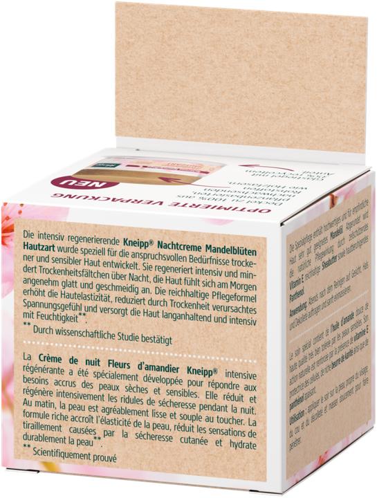 Produktbild Kneipp Nachtcreme Mandelblüten Hautzart (50 ml)