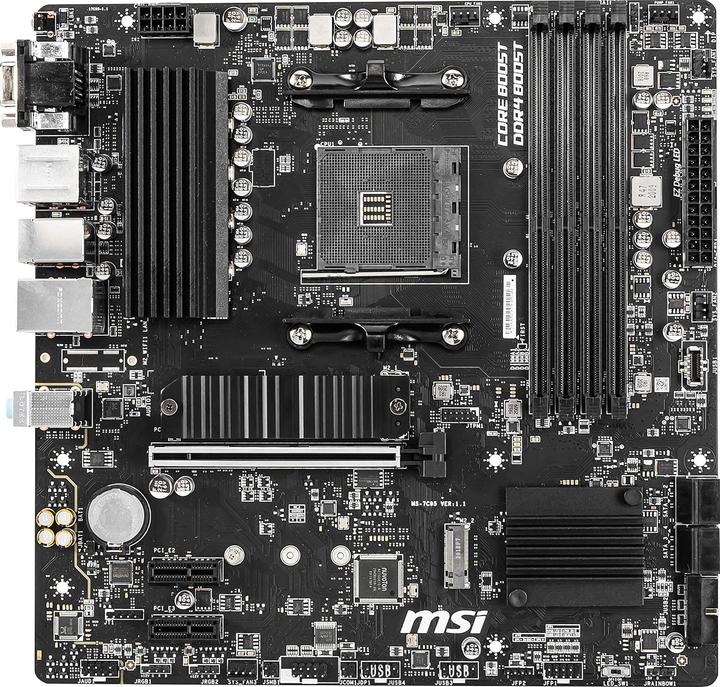 Productafbeelding MSI MB Pro-VDH (AM4, AMD B550, mATX)