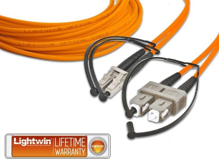 Productafbeelding Lightwin Glasvezel duplex patchkabel (CAT6, 10 m)