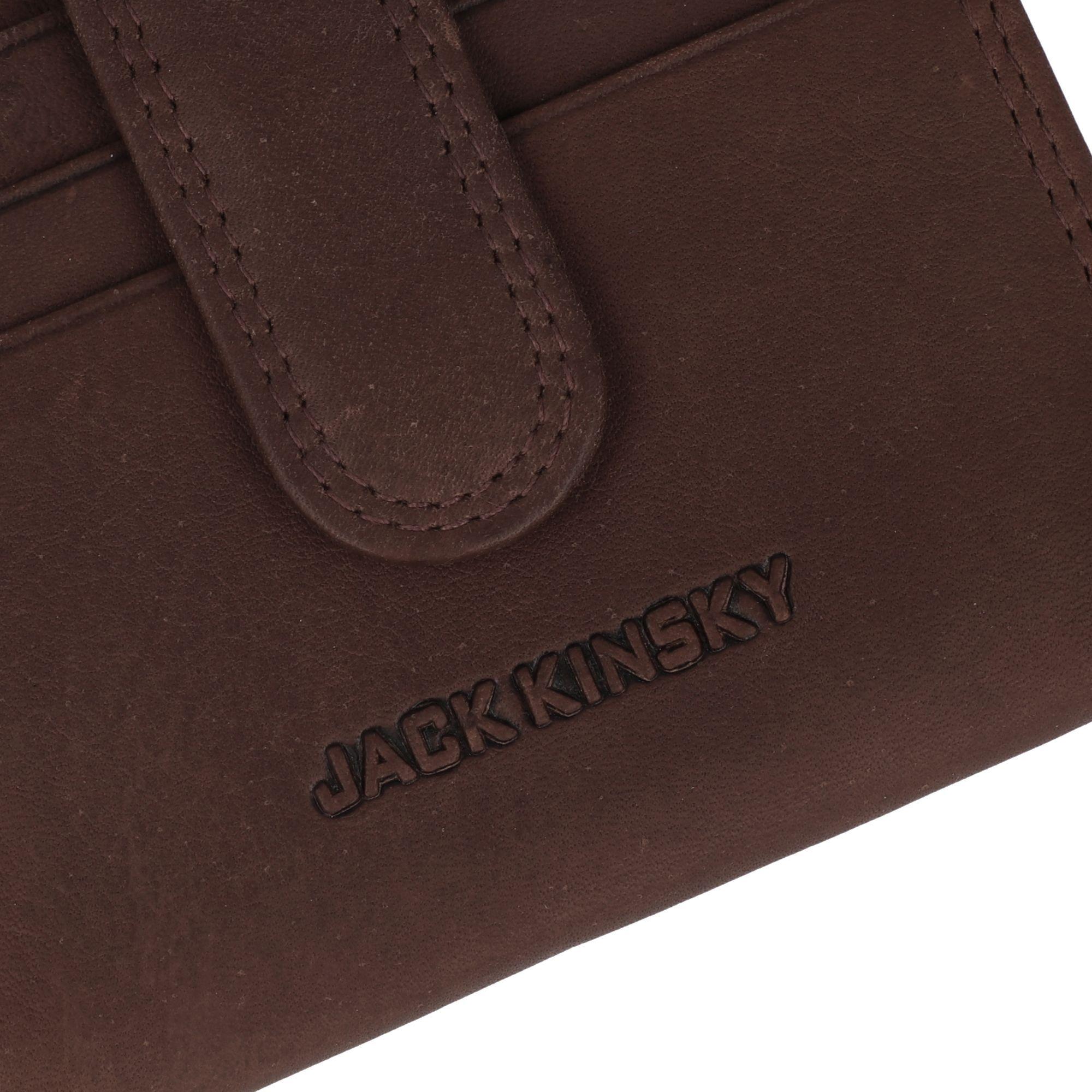 Thumbnail - Jack kinsky, Herren, Portemonnaie, Kartenbörse, Braun