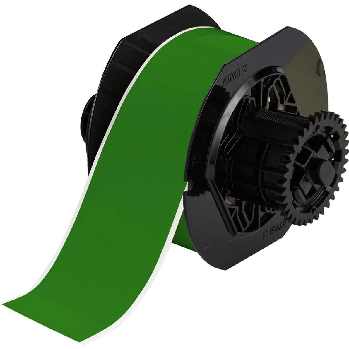Brady, Etiketten, B30C-2250-7569-GN, Standard Vinyl, Grün, glänzend, 57.00 mm x 30.00 m, Endlos