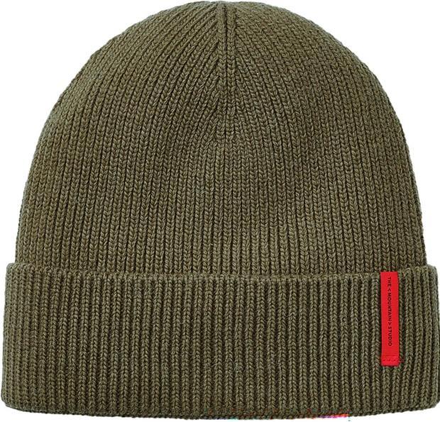 Immagine prodotto The Mountain Studio C-8 Berretto a coste in misto cachemire Inverno Muschio