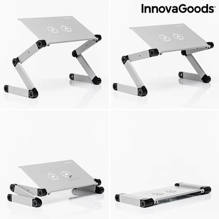 Actual product image InnovaGoods Adjustable laptop table with multiple positions Omnible