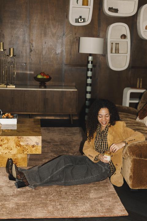 Actual product image Dutchbone Sofa Douglas Cognac