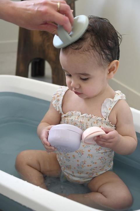 Produktbild Beaba Bürste Silikon Nebelgrün