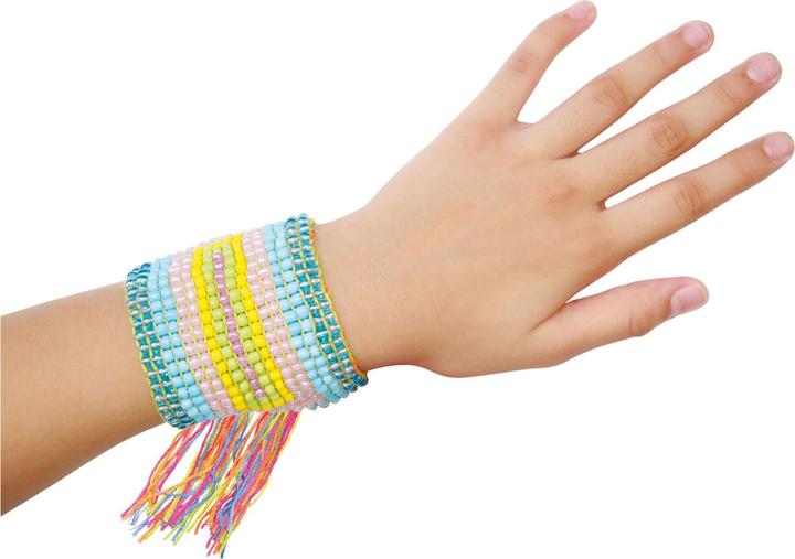 Actual product image Toi-Toys Loom with yarn and bead set