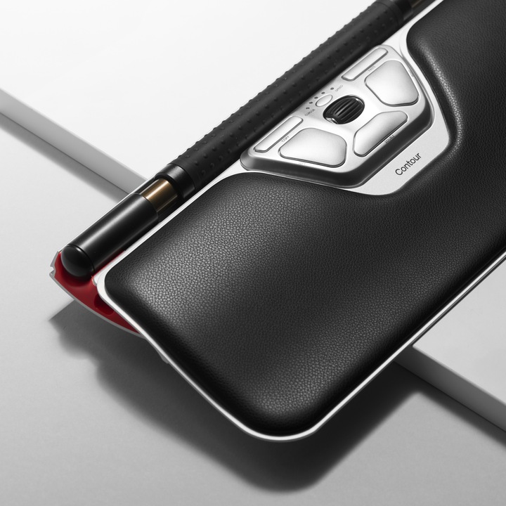 Image du produit Contour RollerMouse Red Plus, filaire (Filaire)