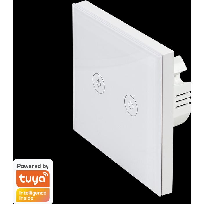 LogiLink Smart Home Wi-Fi Wall Switch 2-Fold, Router