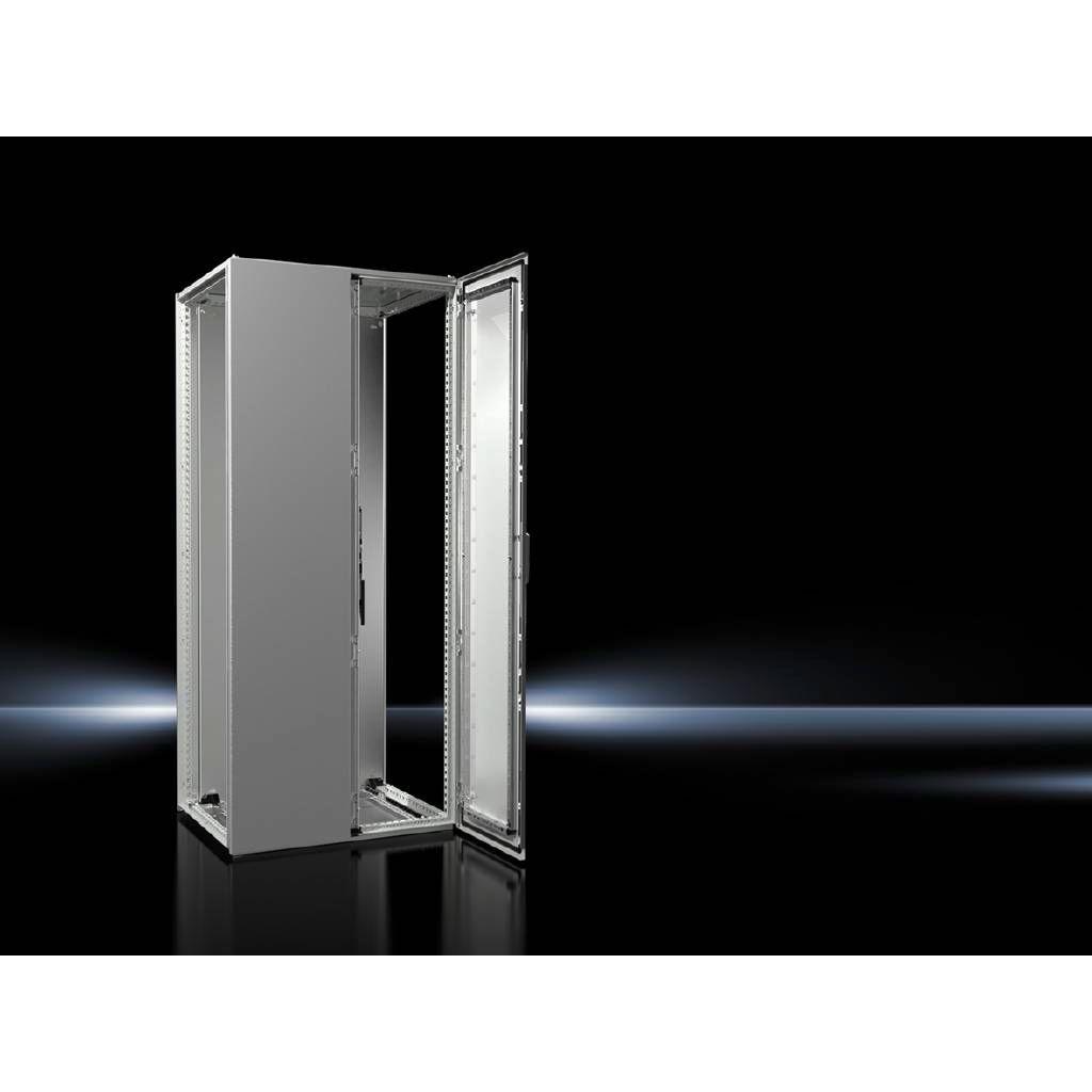 Rittal VX 8881.000 Freistehendes Gestell Grau (19 Zoll Rack), Serverschrank, Grau