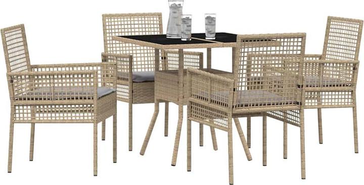 Produktbild vidaXL Garten Essgruppe (80 x 80 x 75 cm)
