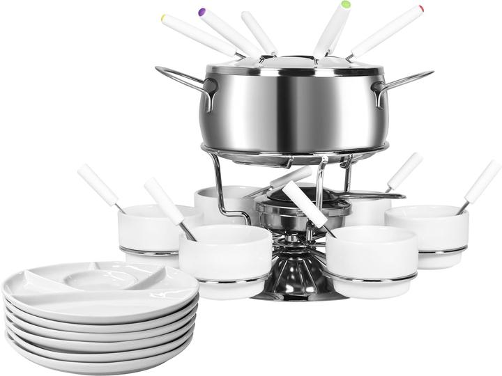 Ribelli Fondue Set (Cheese fondue, Chocolate fondue)