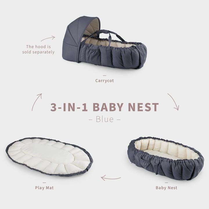 Actual product image Sebra Babynestchen 3 in 1