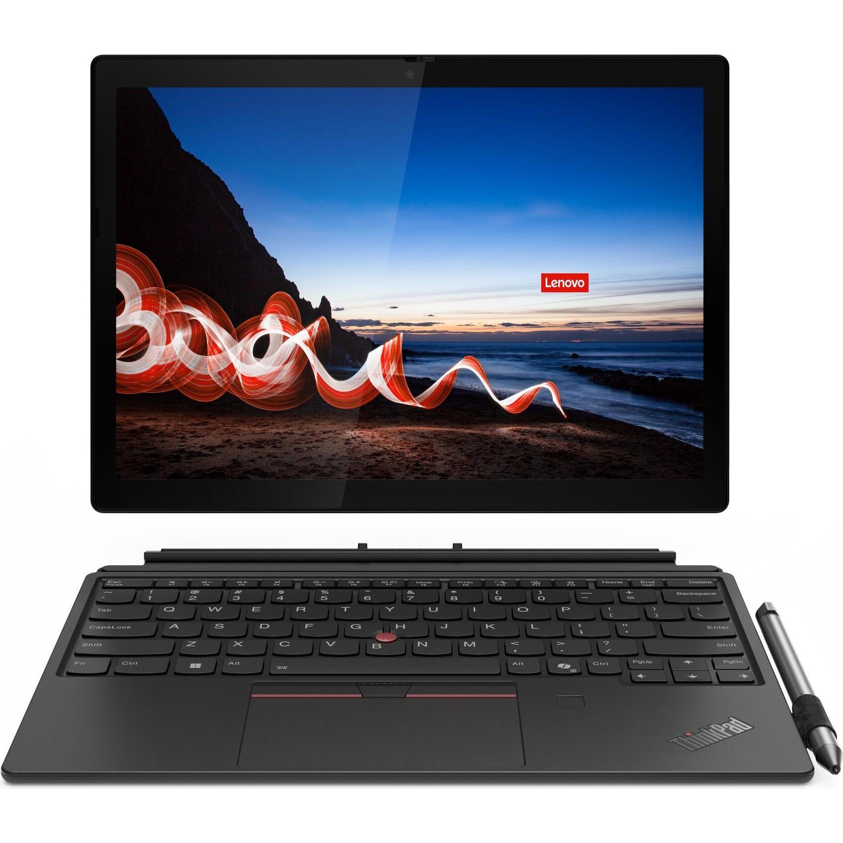Lenovo ThinkPad X12 Detachable Gen 2 (12.30", 1000 GB, 32 GB, DE, Intel Core Ultra 7 164U), Notebook