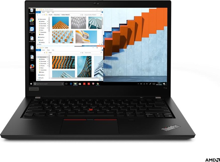 Actual product image Lenovo ThinkPad T14 - 20UD0013GE (14", AMD Ryzen 7 PRO 4750U, 16 GB, 512 GB, DE)
