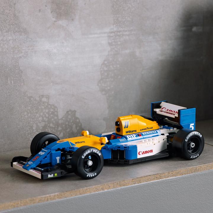 Actual product image LEGO Williams Racing FW14B mit Nigel Mansell (10353, LEGO Icons)