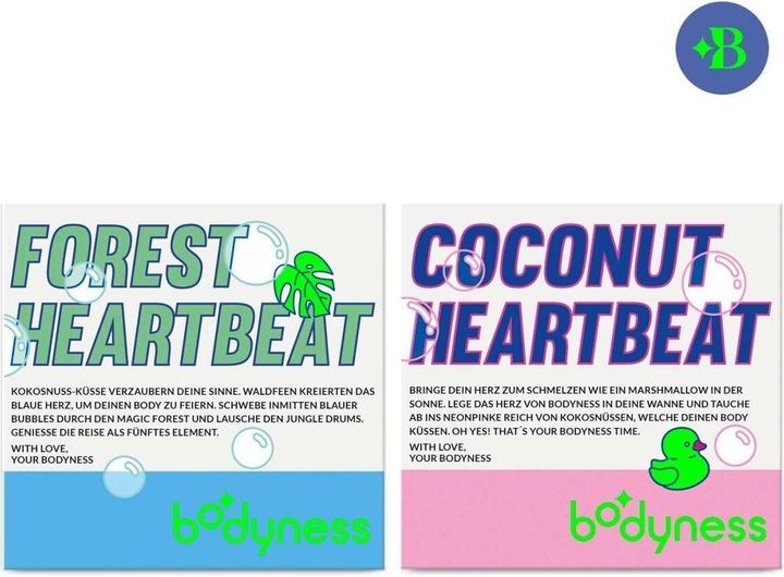 Produktbild Craze Bodyness Badeherz Assortiert (Badesalz)