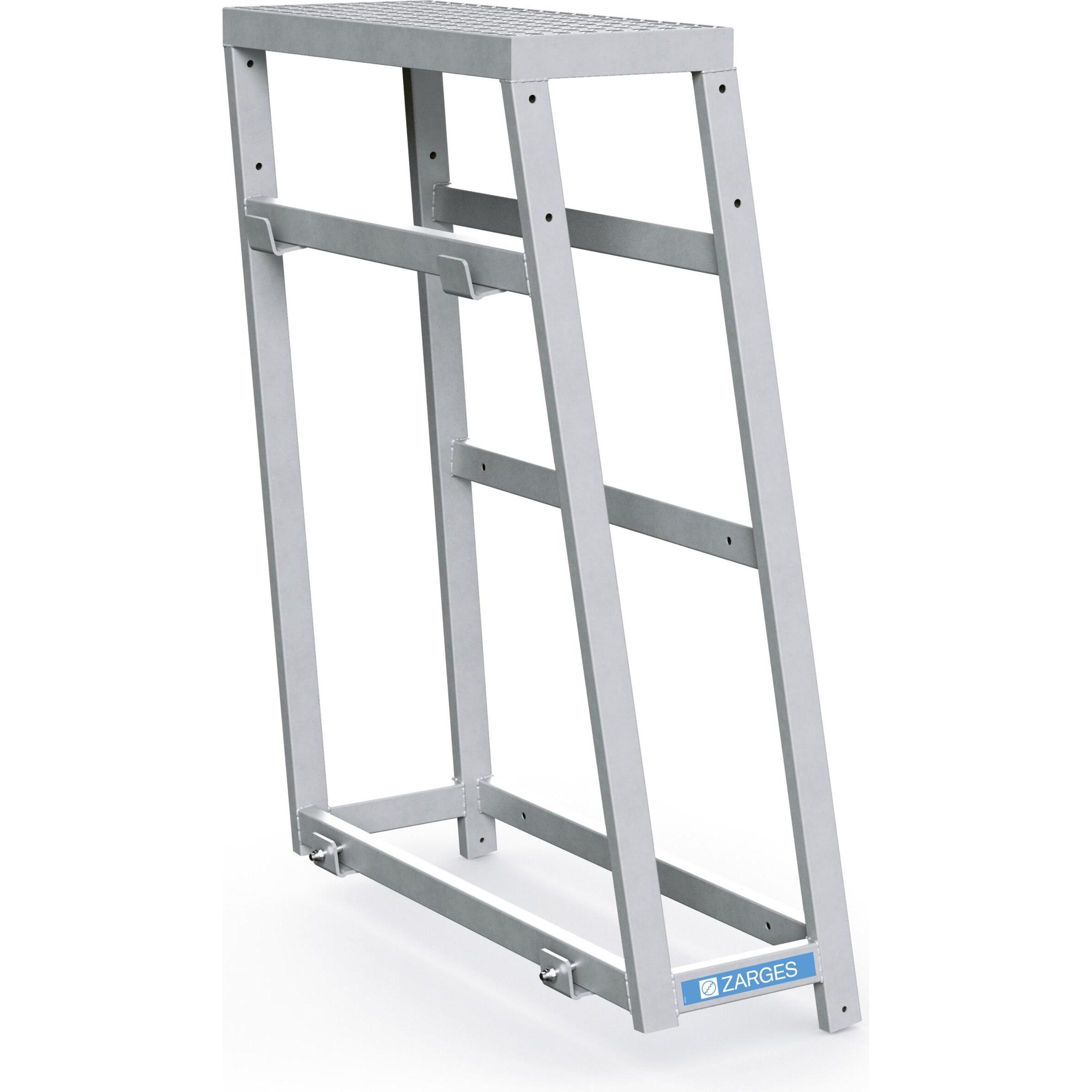 Zarges, Scala a pioli, Pedana di lavoro modulo singolo (Ponteggio)