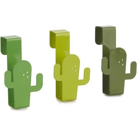 Balvi, Handtuchhalter + Handtuchhaken, Cactus (x3)