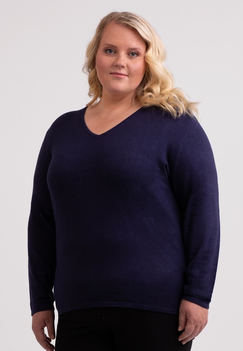 Image du produit Cash-Mere Seide Kaschmir V-Ausschnitt Pullover (3XL)