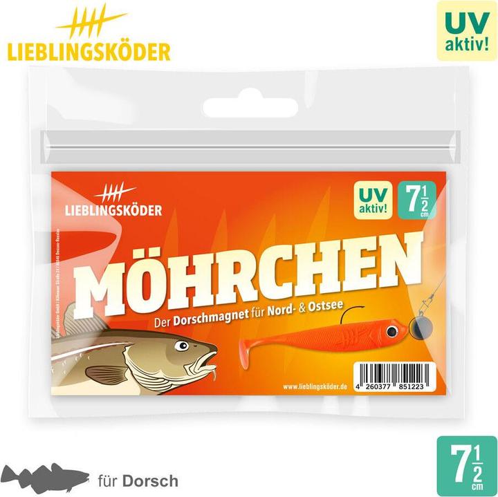 Actual product image Lieblingsköder Carrot (cod magnet) (7.50 cm)