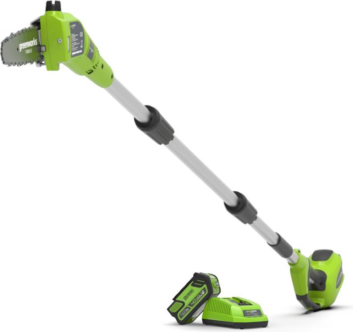 Greenworks G24PSH Trimmer en heggenschaar set 24V (alleen gereedschap)