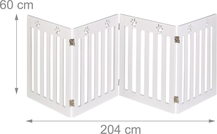 Immagine prodotto Relaxdays Hundeabsperrgitter (200 cm)