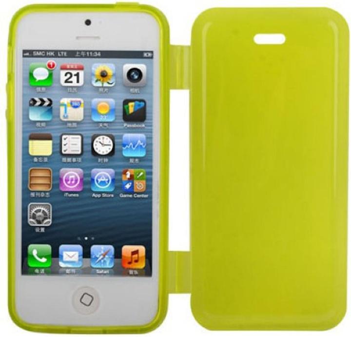 Actual product image König Design Horizontal flip case TPU phone case for iPhone 5 & 5s (Apple iPhone 5)