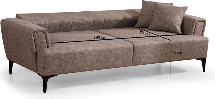 Produktbild Atelier del Sofa Hamlet (3-Sitzer)