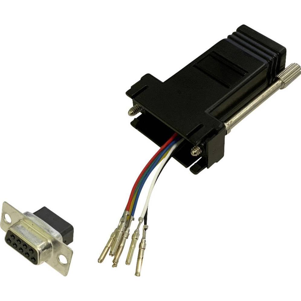 Thumbnail - BKL Electronic 10121101 Adapter D-SUB-Buchse 9pol. - RJ12-Buchse 1 St. Single, Elektronikkabel + Stecker