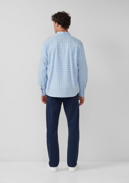 Immagine prodotto s.Oliver Hemd Regular Fit: Karo-Hemd aus Baumwolle mit Button-Down-Kragen (L, S)