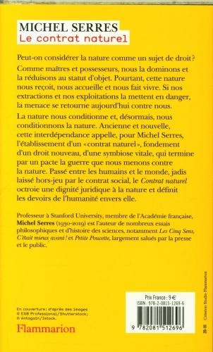 Image du produit Cuba Le contrat naturel (Français, Michel Serres, 2020)