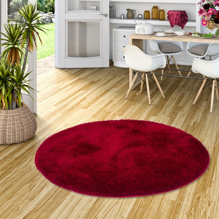 Actual product image Snapstyle Shaggy Carpet Feeling Mix Round (100 x 100 cm)