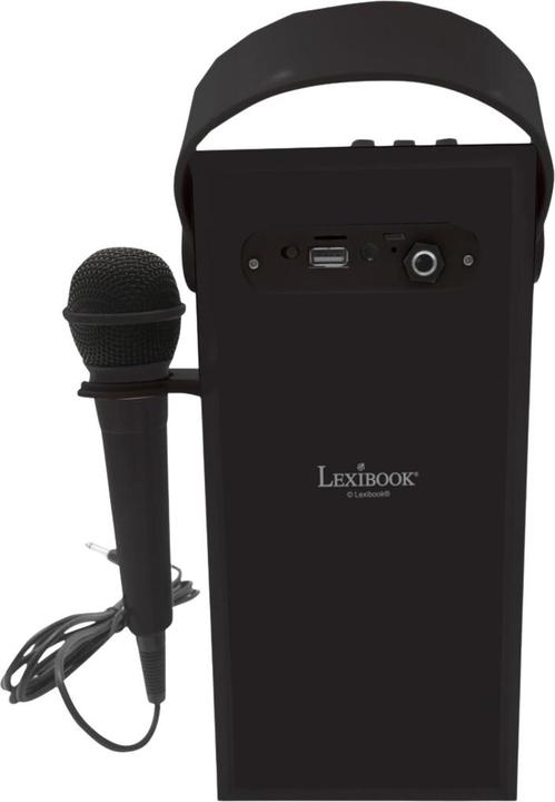 Actual product image Lexibook iParty Portable Bluetooth Speaker with Microphone and Light Effects (Active)