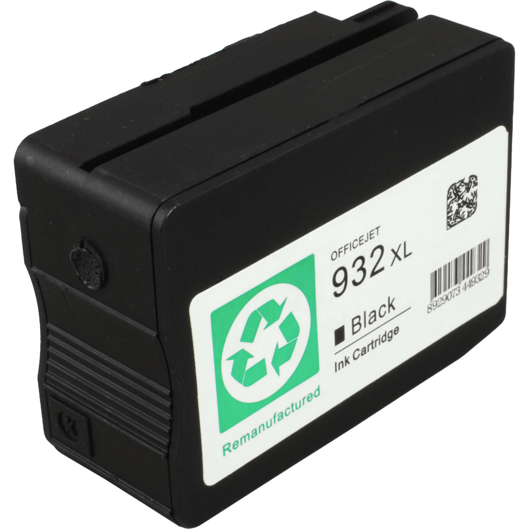 Ampertec, Druckerpatrone, Tinte ersetzt HP CN053AE 932XL schwarz (BK)