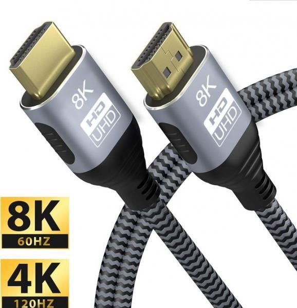 Produktbild Gembird CCB-HDMI8K-1M HDMI-Kabel HDMI Typ A (Standard) Schwarz (1 m, HDMI)