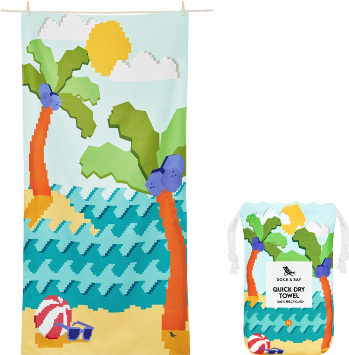 Image du produit Dock & Bay Towel KIDS M (70 x 130 cm)