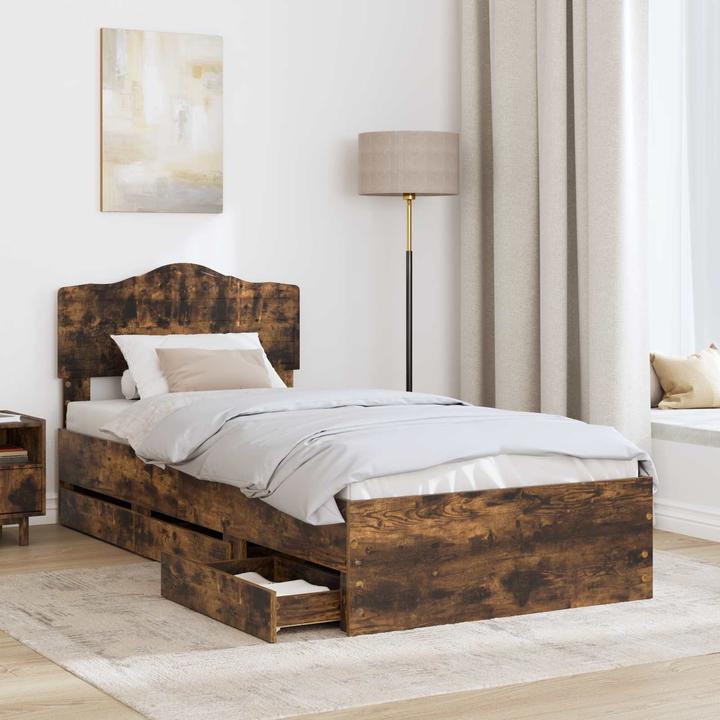 Produktbild vidaXL Modernes Bett (100 x 200 cm)