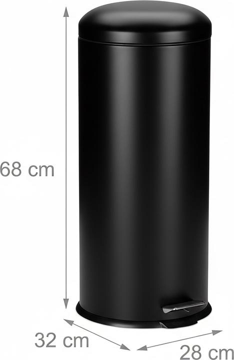 Produktbild Relaxdays Mülleimer (30 l)