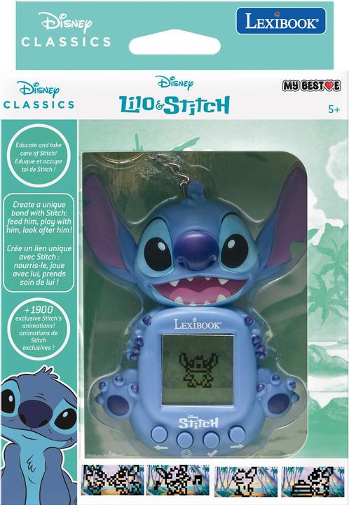 Image du produit Lexibook Stitch Best-E elektronisches Tier inkl. 3 Spiele (Multilingue)
