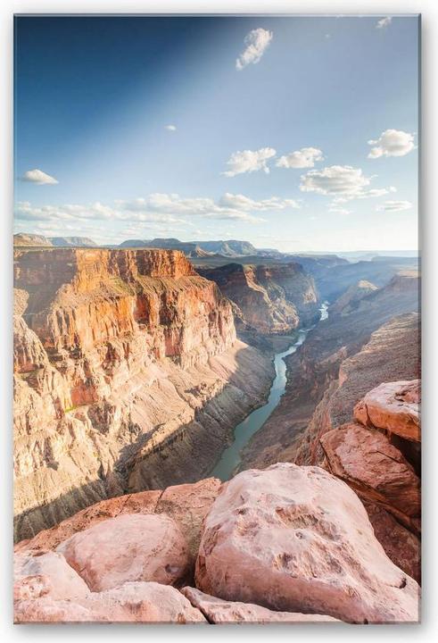 Actual product image Trenddeko Colorado River in Grand Canyon (75 x 120 cm)