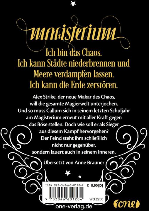 Produktbild Magisterium (Deutsch, Anne Brauner, Cassandra Clare, Holly Black, 2021)