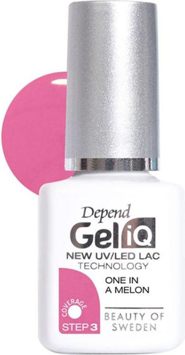Actual product image Depend Gel iQ One in a Melon 5 ml (One In A Melon, Gel-Effect Nail Polish)